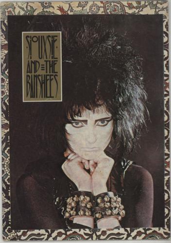 Siouxsie & The Banshees '83 Japan Tour Japanese tour programme